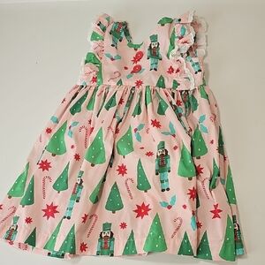 Eleanor Rose Pink Nutcracker dress pockets christmas holiday